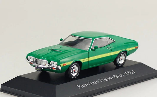 Ford Gran Torino Sport 1972 cu vitrina plexiglass - 1/43 Altaya