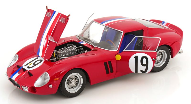 Ferrari 250 GTO #19 2nd LeMans 1962 - 1/12 KK-Scale