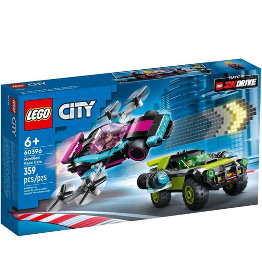 LEGO City 60396 - Masini de curse modificate (359 piese)