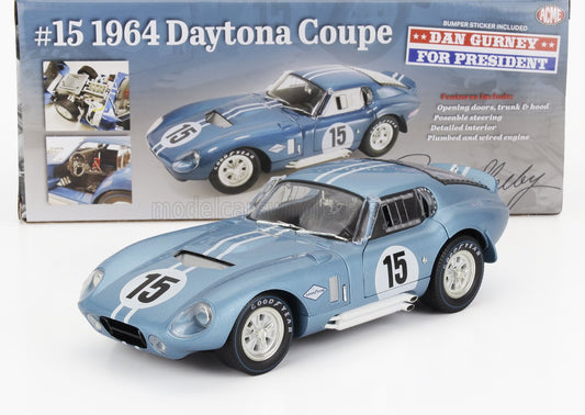 Shelby Cobra Daytona Coupe 1964 #15 - 1/18 ACME