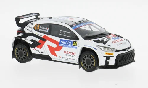 Toyota GR Yaris Rally2 #44 Rally Finland 2024 - 1/18 Ixo Models