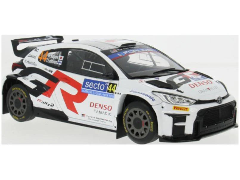 Toyota GR Yaris Rally2 #44 Rally Finland 2024 - 1/18 Ixo Models