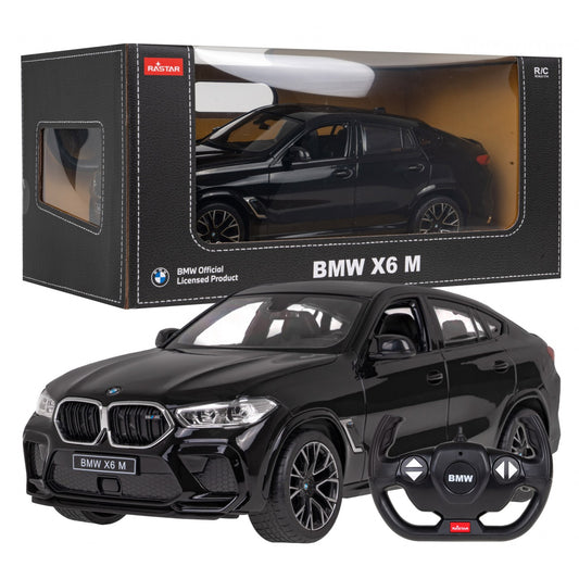 BMW X6 M negru cu telecomanda - 1/14 Rastar