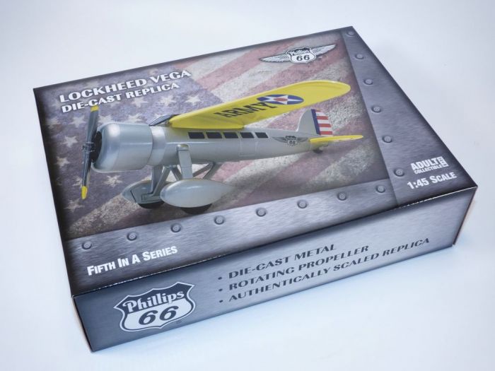 Macheta Avion Lockheed Vega - 1/45 Philips 66