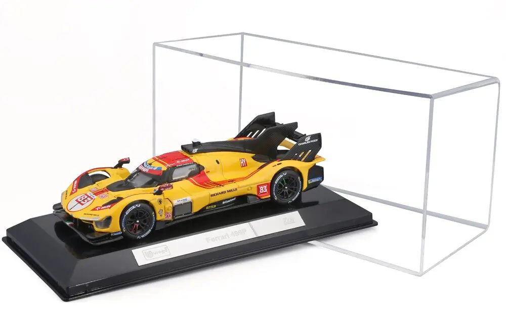 Ferrari 499P #83 Winner 24h LeMans 2025 Kubica cu vitrina plexiglass - 1/43 Bburago