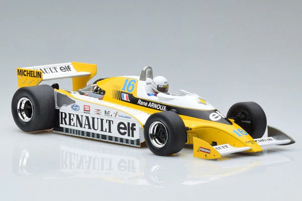 Formula 1 Renault RS10 #16 Great Britain GP 1979 Rene Arnoux - 1/18 Model Car Group