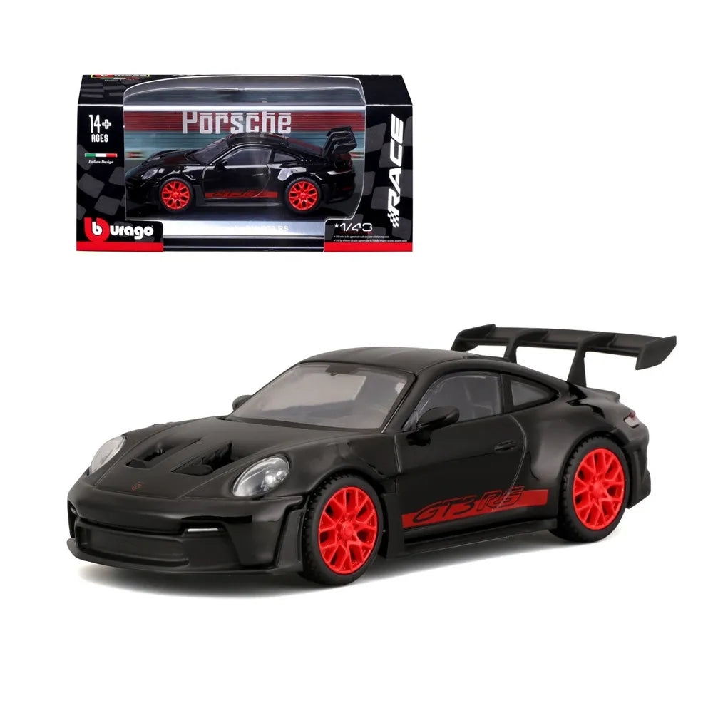 Porsche 911 GT3 RS cu vitrina plexiglass - 1/43 Bburago