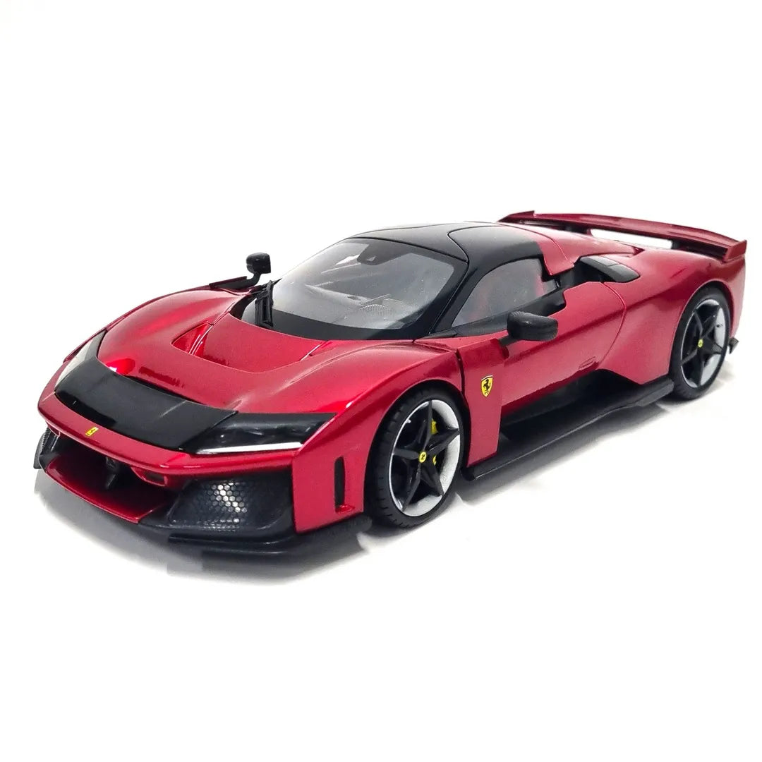 Ferrari F80 2024 cu jante negru/argintiu - 1/18 Bburago Signature