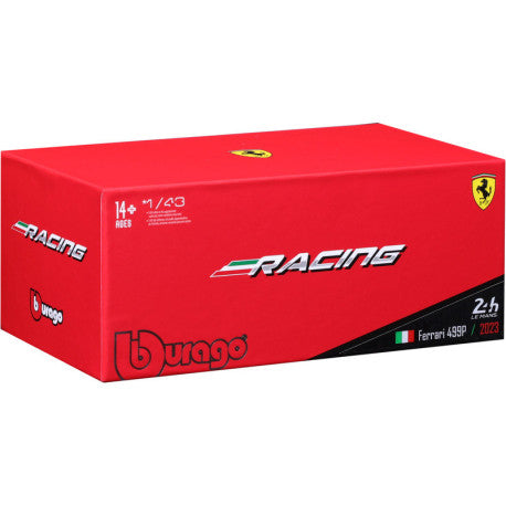 Ferrari 499P 2023 #51 cu vitrina plexiglass - 1/43 Bburago Signature
