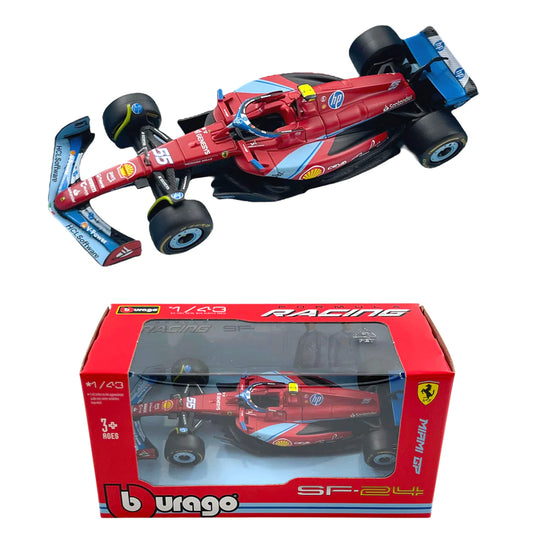 Formula 1 Ferrari SF-24 #55 5th Miami GP 2024 Carlos Sainz jr. - 1/43 Bburago