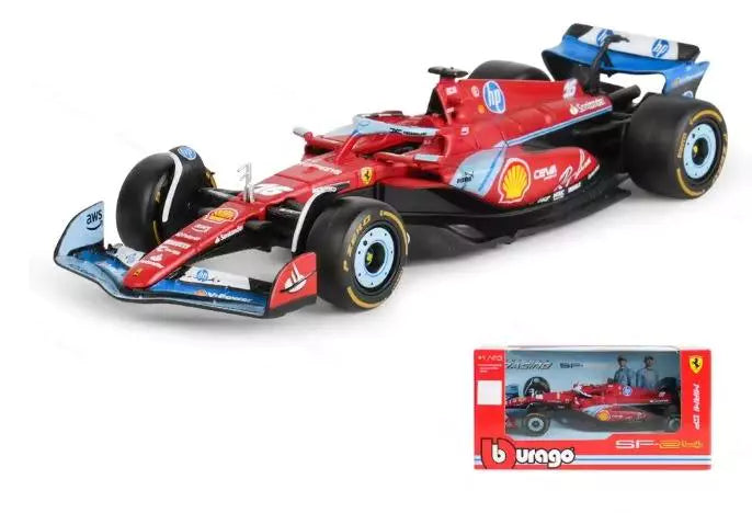 Formula 1 Charles Leclerc Ferrari SF-24 #16 2nd Miami GP - 1/43 Bburago