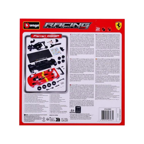 Ferrari 499P Kit de asamblare 34 piese - 1/24 Bburago