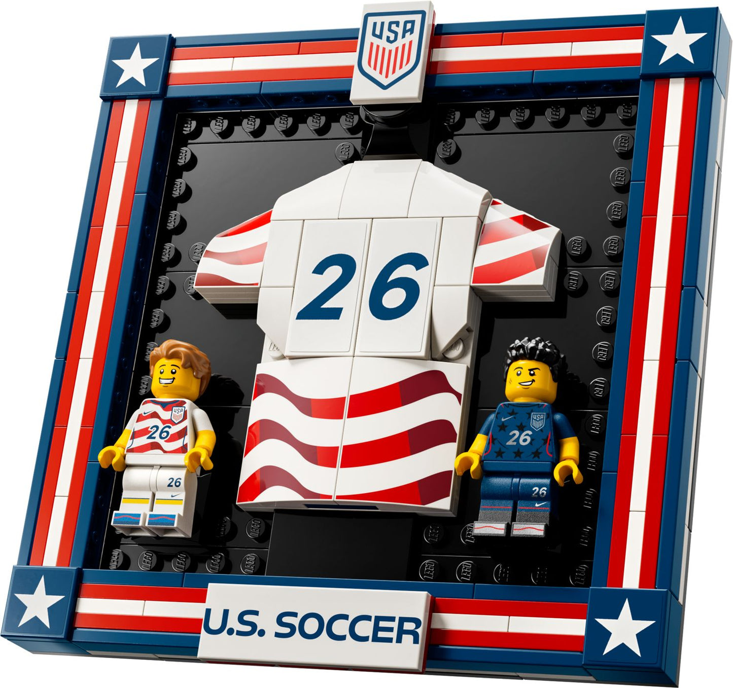 LEGO 43033 - Tricoul echipei nationale de fotbal a SUA 2026 (167 piese)