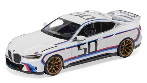 BMW 3.0 CSL - 50 Years Edition alb - 1/18 Norev