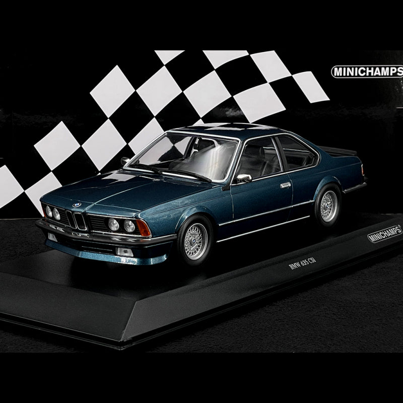 BMW 635 CSi 1982 petrol metallic - 1/18 Minichamps