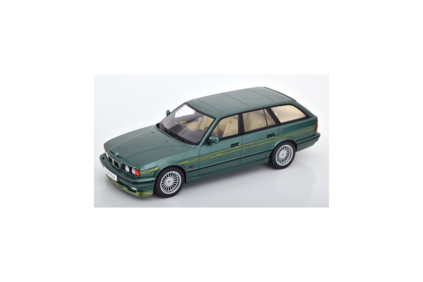 BMW Alpina B10 4.6 Touring verde inchis - 1/18 Model Car Group