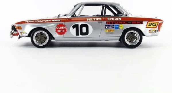 BMW 2800 CS #10 Team Schnitzer-Motul Fitzpatrick/Peltier/Ethuin 24h Spa 1972  1/300 pcs - 1/18 Minichamps