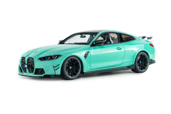 BMW M4 Competition mint green 2024 - 1/18 Solido
