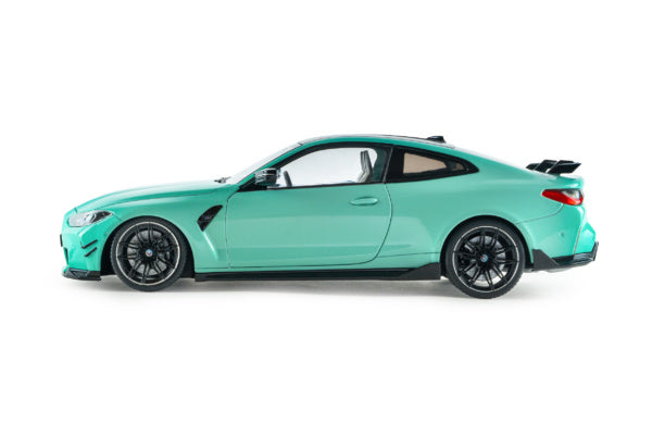 BMW M4 Competition mint green 2024 - 1/18 Solido