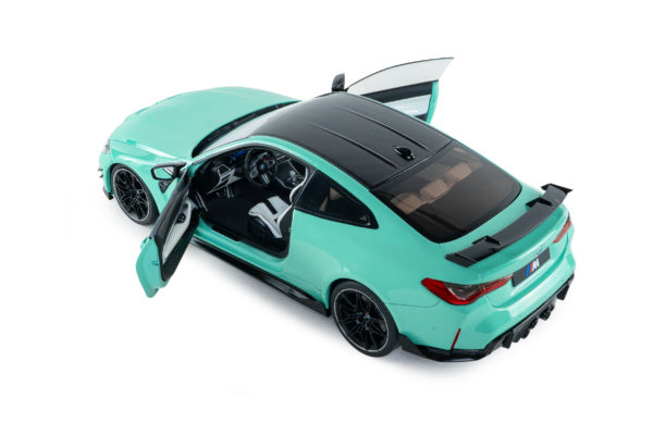 BMW M4 Competition mint green 2024 - 1/18 Solido