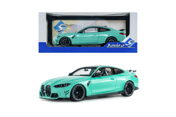 BMW M4 Competition mint green 2024 - 1/18 Solido