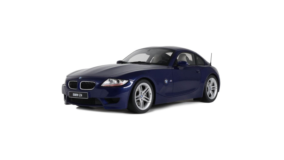 BMW Z4 M Coupe albastru - 1/18 Otto Mobile