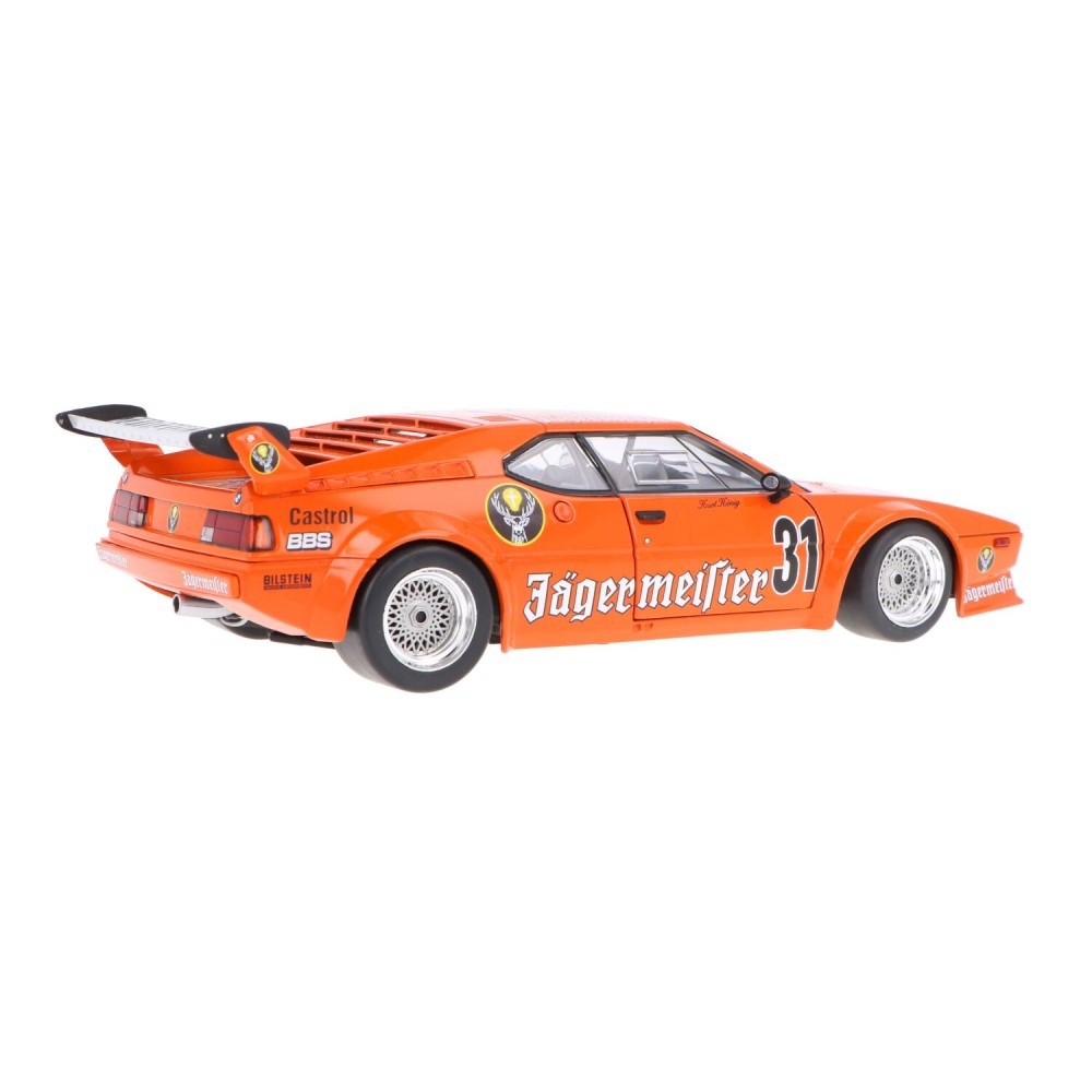 Macheta BMW M1 Procar Jagermeister portocaliu - 1/18 Werk83