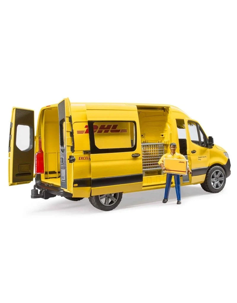 BRUDER 02671 - Mercedes Sprinter DHL cu sofer