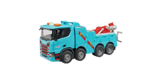 BRUDER 03553 - Camion pentru tractari grele Bruder 03553, Scania Super 560R, cu lumini si sunete