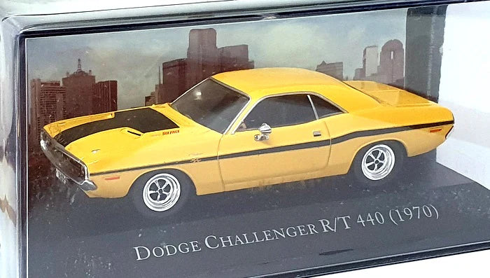 Dodge Challenger R/T 440 1970 cu vitrina plexiglass - 1/43 Altaya