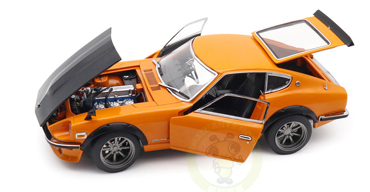 Datsun Fairlady Z 1971 orange - 1/18 Sun Star