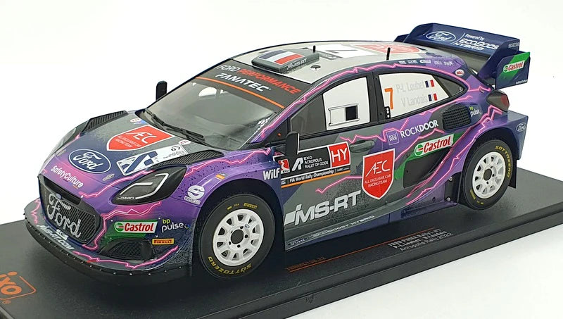 Ford Puma Rally1 #7 Acropolis Rally 2022 - 1/18 Ixo Models