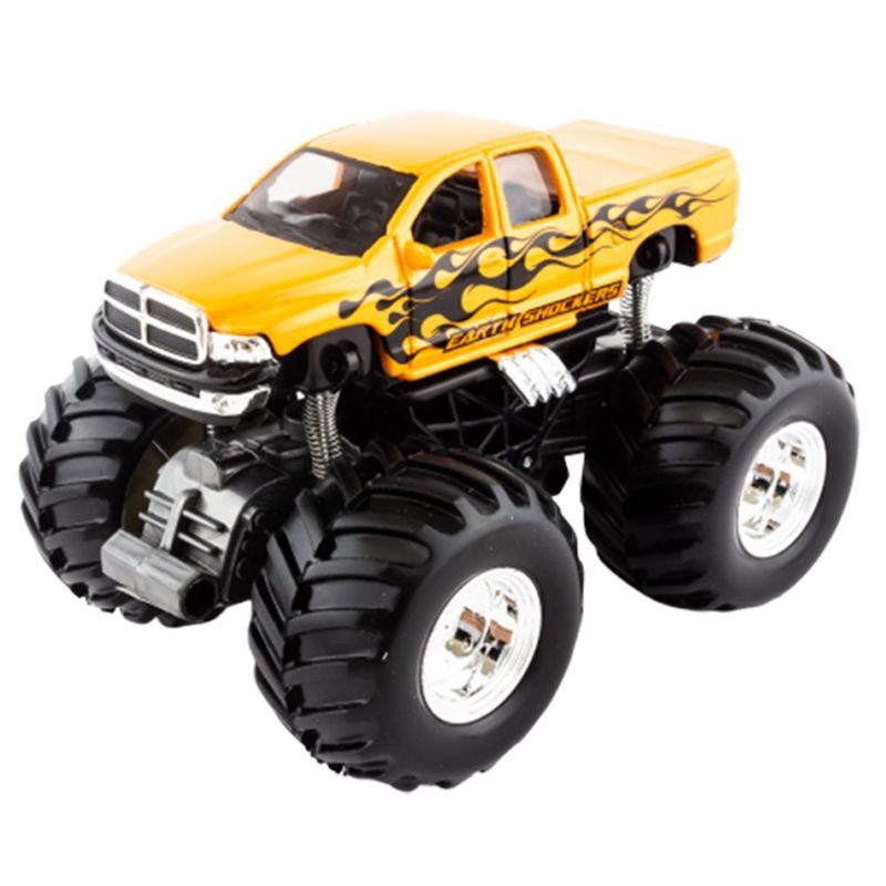 Monster Truck Earth Shockers 13cm DODGE RAM 1500 pullback Fresh Metal - Maisto