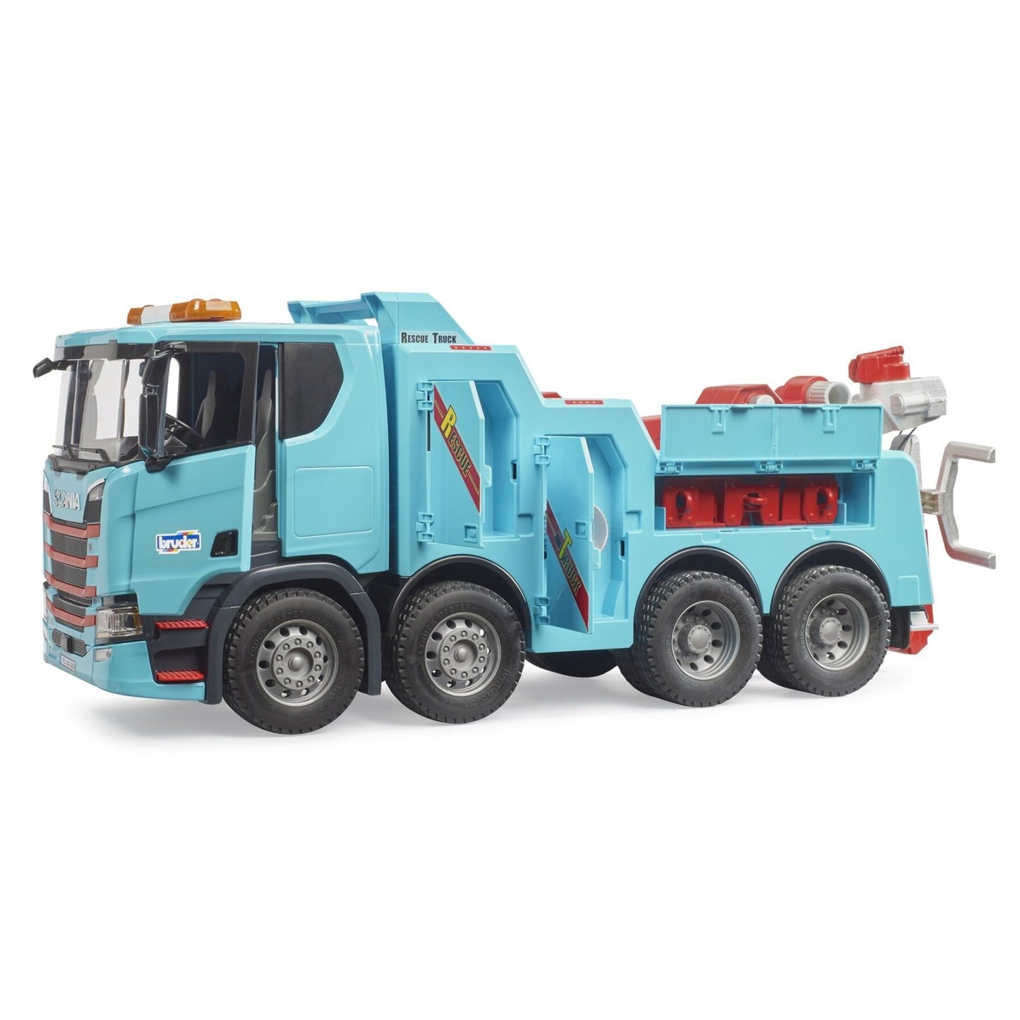 BRUDER 03553 - Camion pentru tractari grele Bruder 03553, Scania Super 560R, cu lumini si sunete