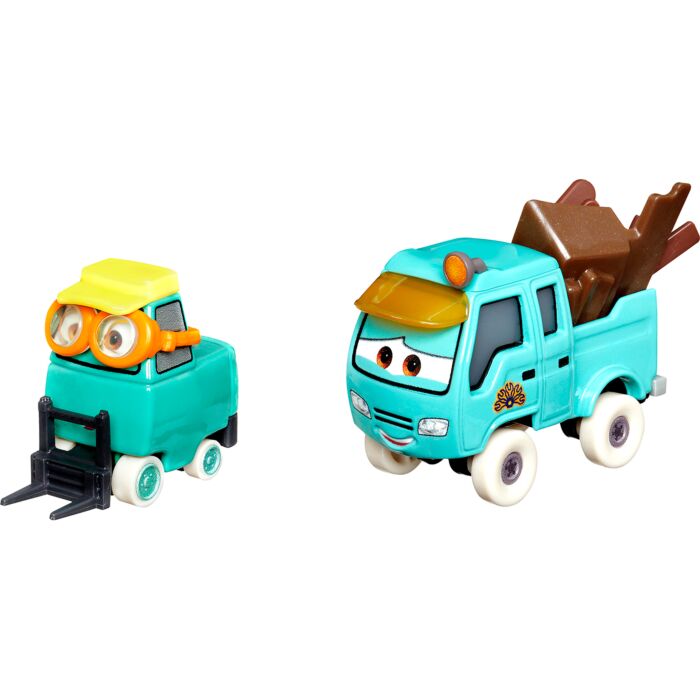 Set 2 masinute Cars - Sarah Coggs si Noriyuki - 1/55 Cars
