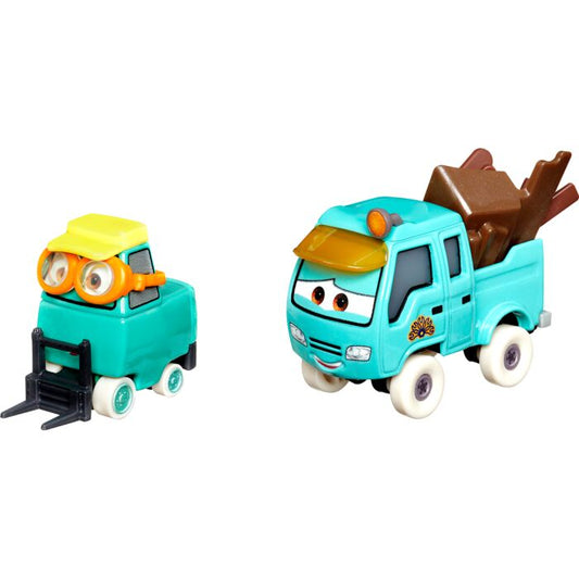 Set 2 masinute Cars - Sarah Coggs si Noriyuki - 1/55 Cars