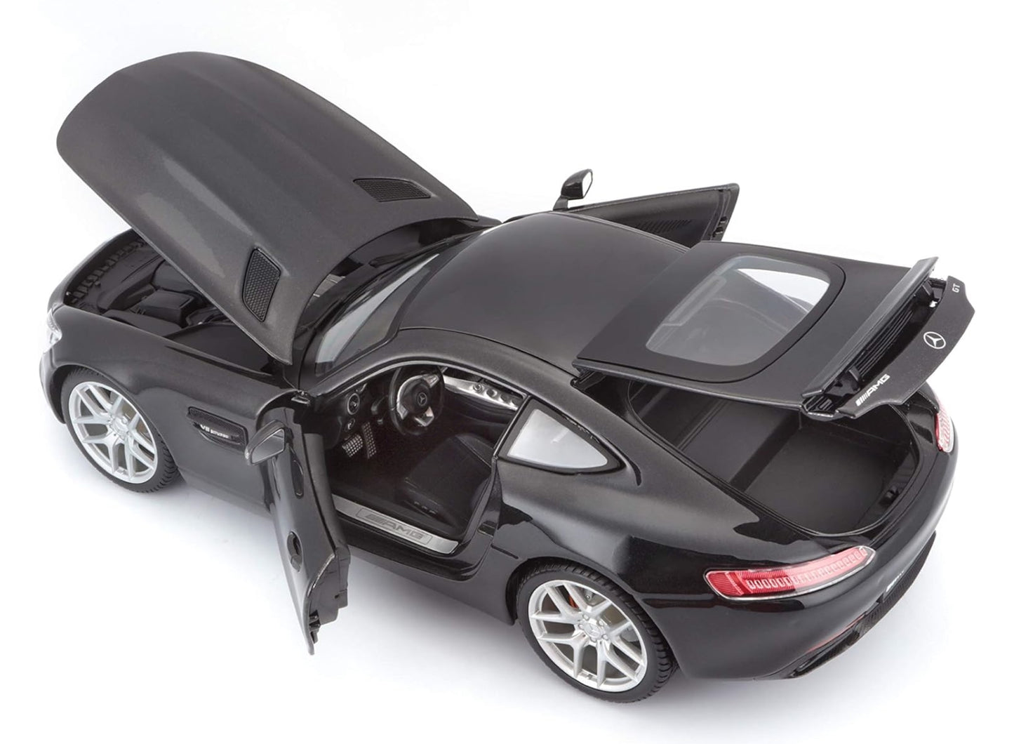 Mercedes AMG GT negru - 1/18 Maisto