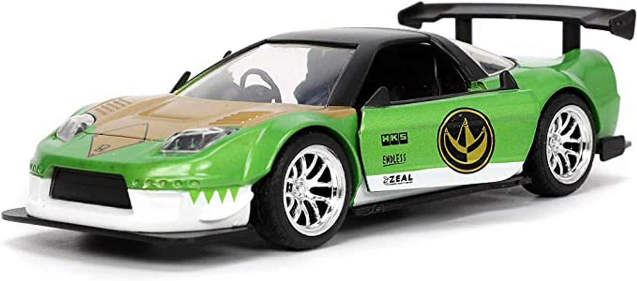 Honda NSX Type-R Japan Spec 2002 cu figurina Green Ranger - 1/32 Jada