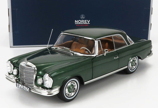 Mercedes-Benz 250 SE Coupe 1969 verde 1/1000pcs - 1/18 Norev