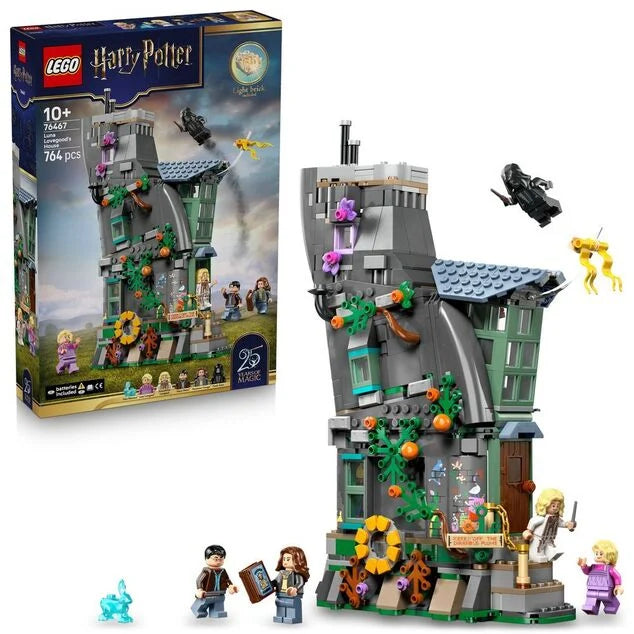 LEGO Harry Potter 76467 - Casa Lunei Lovegood (764 piese)