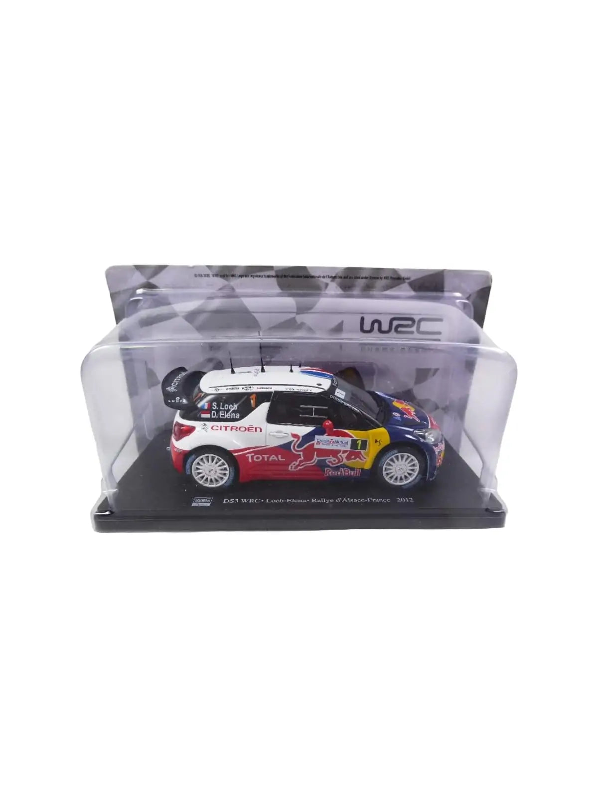 Citroen DS3 WRC Loeb-Elena Rallye d'Alsace-France 2012 #1 - 1/24 Altaya