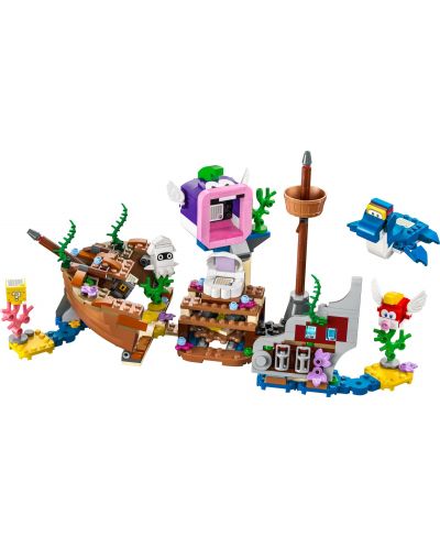 LEGO SUPER MARIO 71432 - Set de extindere - Aventura lui Dorrie la epava scufundata (500 piese)