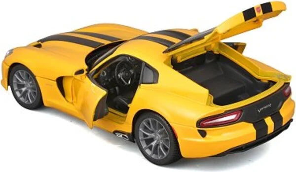 Dodge Viper GTS SRT 2013 galben/dungi negre - 1/18 Maisto