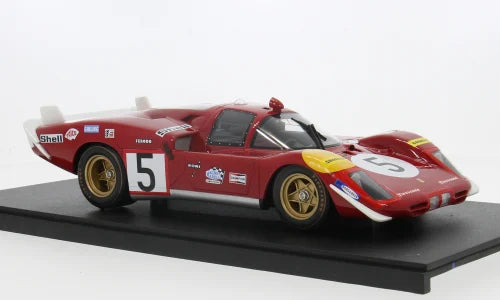 Ferrari 512S #5 Le Mans 24h 1970 rosu - 1/18 Werk83