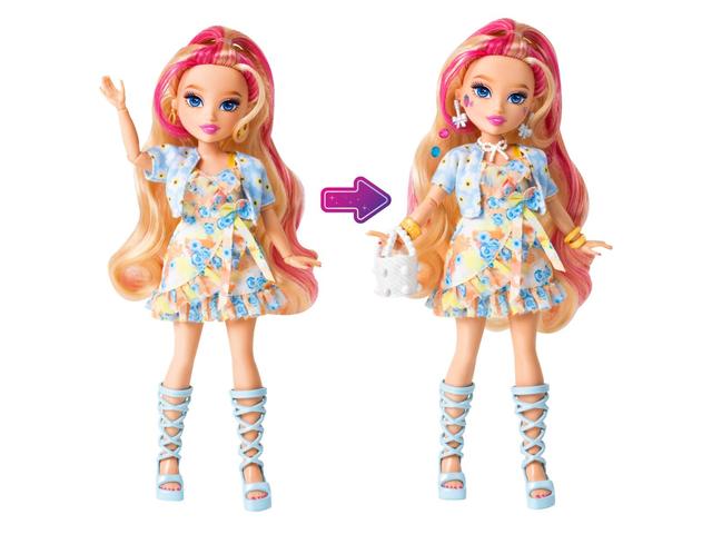 Papusa Glo-Up Girls Glo All Out - Tiffany 27cm