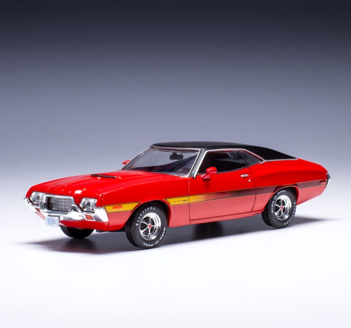 Ford Gran Torino Sport 2-Door 1972 rosu - 1/18 Ixo Modelcars