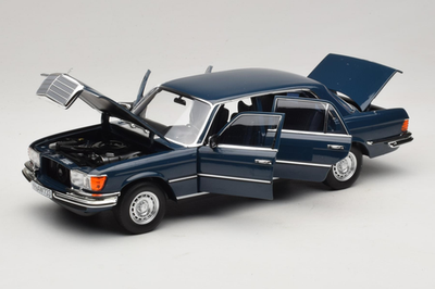 Mercedes-Benz 350 SEL 1979 hansa blue - 1/18 Norev