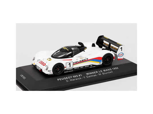 Peugeot 905 #1 Winner Le Mans 1992 cu vitrina plexiglass - 1/43 Ixo Models