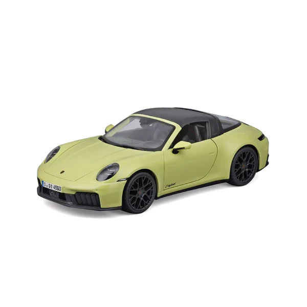 Porsche 911 (992.2) Targa 4 GTS Hybrid 2025 galben - 1/18 Maisto