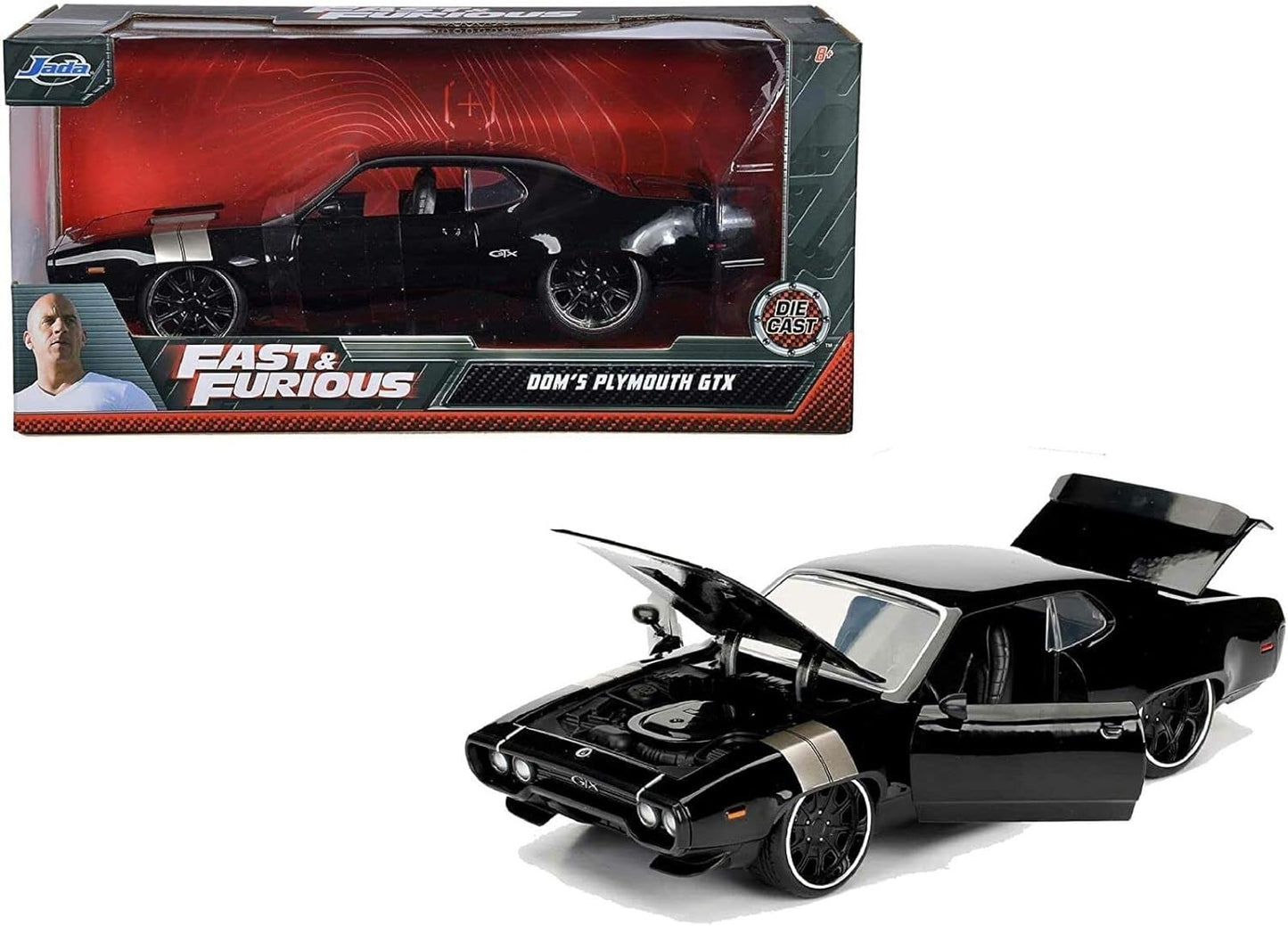 Dodge Plymouth GTX F&F - 1/24 Jada